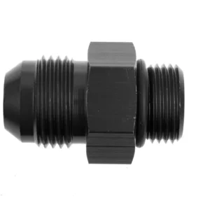 Redhorse Performance Fitting-08 male to -10 o-ring port adapter (high flow radius ORB) – black