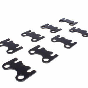 COMP CAMS Pushrod Guide Plate, 5/16 in Pushrod, Flat, Steel, Black Oxide, Small Block Chevy, Set of 8