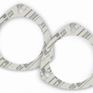 Mr. Gasket Collector Gasket, Performance, 3 in Diameter, 3-Bolt, Compressed Fiber, Pair