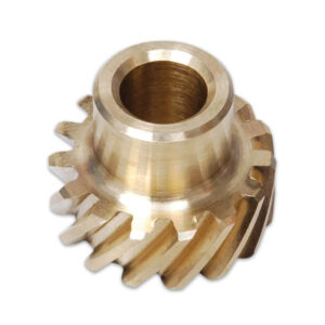 MSD Distributor Gear, 0.530 in Shaft, Bronze, Small Block Ford, Eac