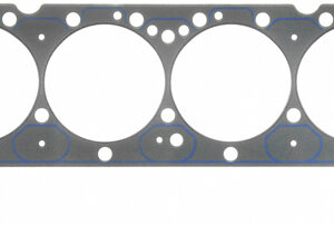 Fel-Pro Cylinder Head Gasket, 4.080 in Bore, 0.039 in Compression Thickness, Steel Core Laminate, Small Block Chevy, Each