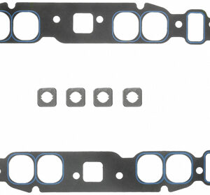 FEL-PRO Intake Manifold Gasket, Printoseal, 0.060 in Thick, Composite, 1.820 x 2.050 in Rectangular Port, Big Block Chevy, Kit