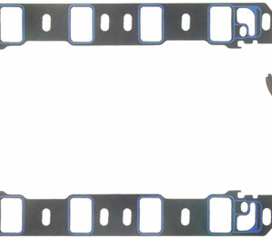 Fel-Pro  Intake Manifold Gasket, Printoseal, 0.060 in Thick, Composite, 1.280 x 2.100 in Rectangular Port, Small Block Ford
