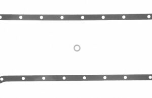 Fel-Pro Oil Pan Gasket, 0.094 in Thick, Multi-Piece, Rubber Coated Fiber, Big Block Chevy, Kit
