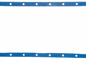 Fel-Pro Oil Pan Gasket, 0.094 in Thick, 1 Piece, Plastic Core Silicone Rubber, Big Block Chevy