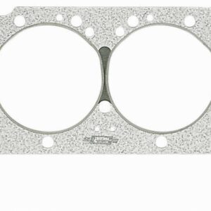 Mr. Gasket Cylinder Head Gasket, Ultra-Seal, 4.130 in Bore, 0.038 in Compression Thickness, Rubber Coated Graphite, Small Block Chevy, Each