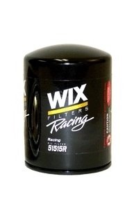 WIX Oil Filter, Canister, Screw-On, 5.17 in Tall, 3/4-16 in Thread, Steel, Black, Various Applications