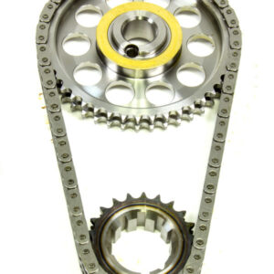 ROLLMASTER-ROMAC  Timing Chain Set, Red Series, Double Roller, Keyway Adjustable, Billet Steel, Big Block Ford, Kit