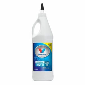 Valvoline Gear Oil, Differential, 80W90, Conventional, 1 qt Bottle