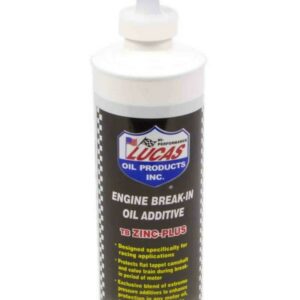 LUCAS OIL Motor Oil Additive, Engine Break-In Additive, High Zinc, 16.00 oz Squeeze Bottle
