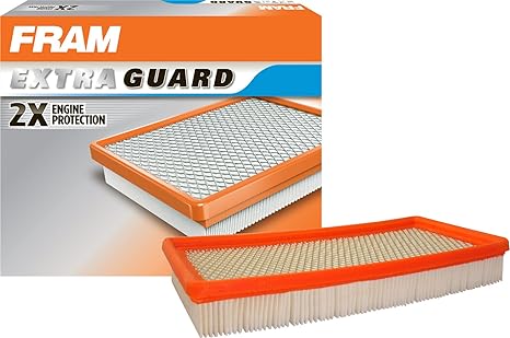 Replacement Engine Air Filter for Select Fram Chevrolet, GMC, Isuzu, and Pontiac Models, Provides Up to 12 Months or 12,000 Miles Filter Protection