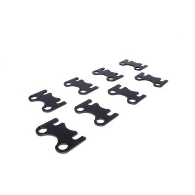 COMP CAMS Pushrod Guide Plate, 3/8 in Pushrod, Flat, Steel, Black Oxide, Small Block Chevy, Set of 8
