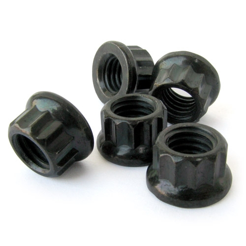 Engine Works 12 Point Flange Nut 3/8″- 24 x7/16