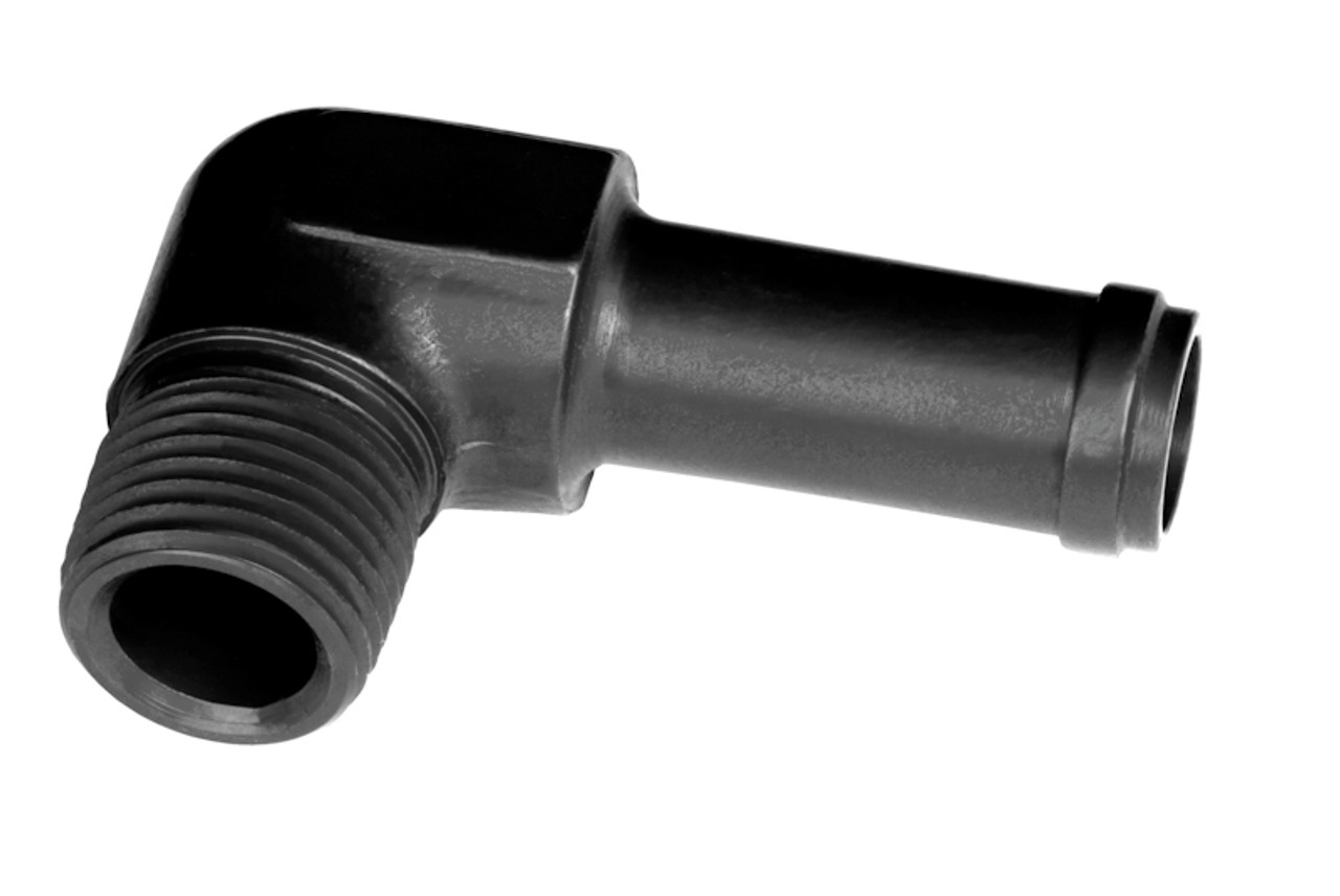 Redhorse Performance 1/4" OD hose to 1/8" NPT male - 90 degree
