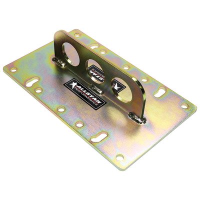 ALLSTAR PERFORMANCE Engine Lift Plate, 3/16 in Thick, Steel, Cadmium, Chevy V8, Each