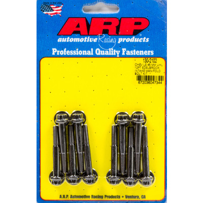 ARP Intake Manifold Bolt Kit, 12 Point Head, Chromoly, Black Oxide, GM LS-Series, Kit
