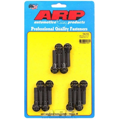 ARP ntake Manifold Bolt Kit, 12 Point Head, Washers Included, Chromoly, Black Oxide, OEM, Small Block Chevy, Set of 12
