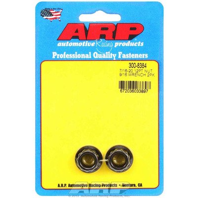 ARP 7/16-20, 9/16 socket 12pt nut kit