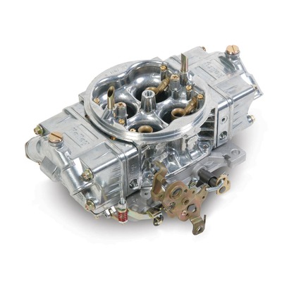HOLLEY Carburetor, Model 4150, HP Street, 4-Barrel, 750 CFM, Square Bore, No Choke, Mechanical Secondary, Dual Inlet, Silver, Each