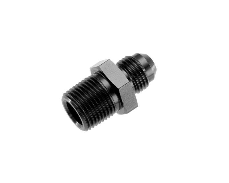 Redhorse -06 AN male to 1/8″ NPT male adapter straight- black