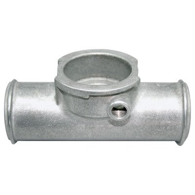 PRW INDUSTRIES, INC. Filler Neck, Hose Mount, 1-1/2 in Hose to 1-1/2 in Hose, Aluminum, Natural, Each